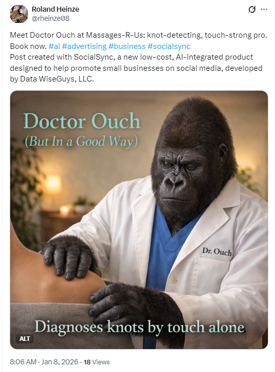 Random image to AI text preview.